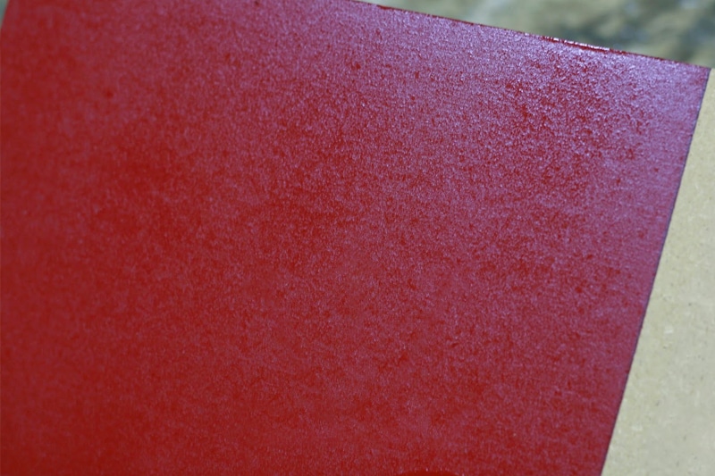 MDF furniture repainting