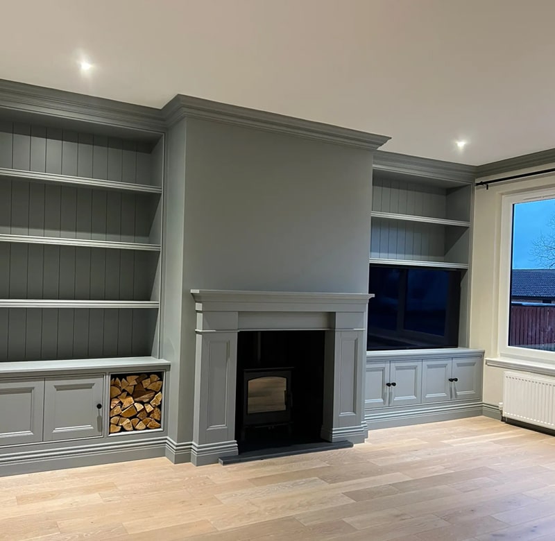 cabinet spray painting