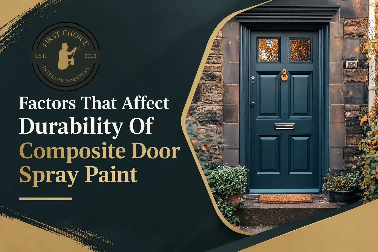 Composite Door Spray Paint